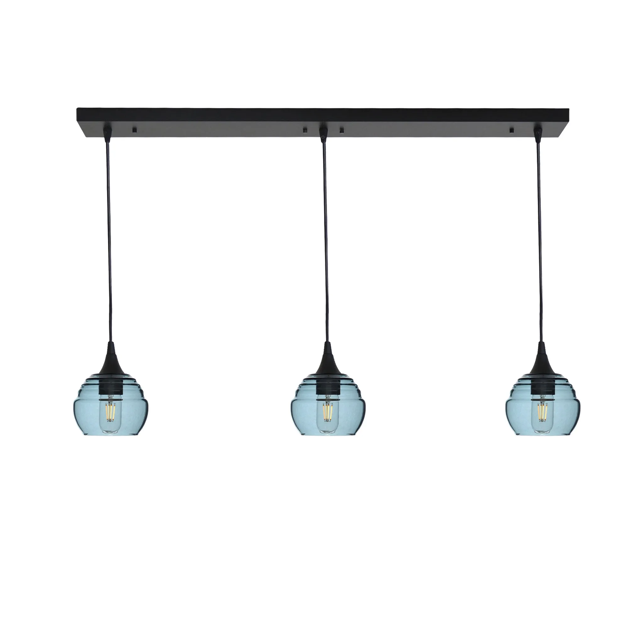 301 Lucent: 3 Pendant Linear Chandelier