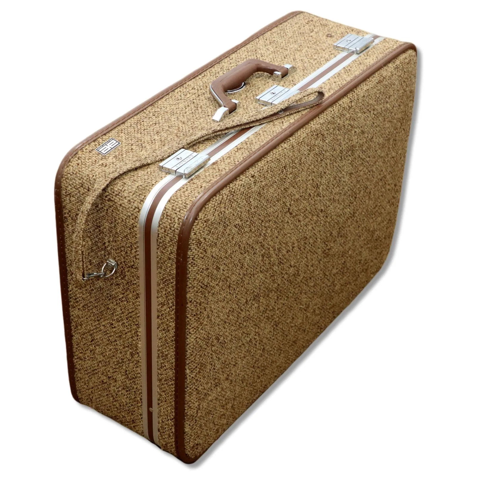 Amelia Earhart British Tweed Luxury Series 29" Suitcase Baltimore Luggage 1980