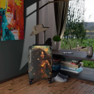 Beautiful Woman Suitcase