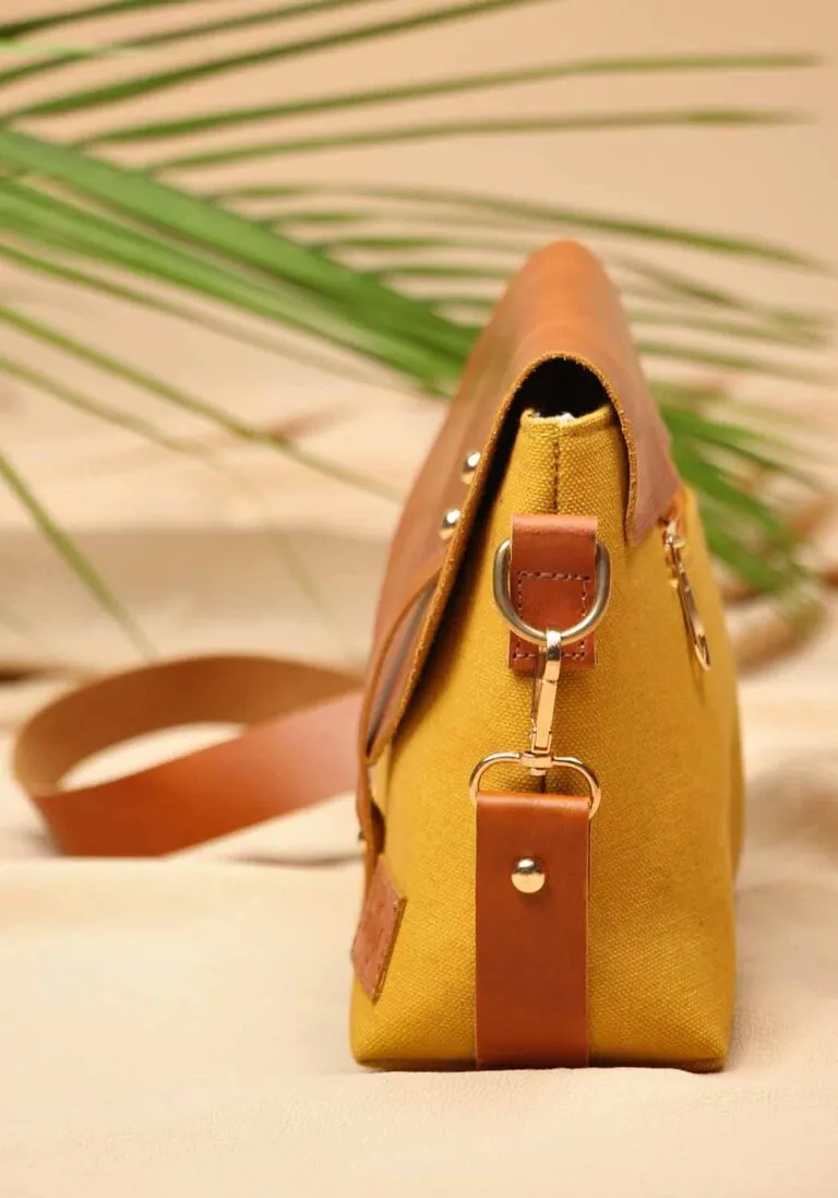 Bingle Canvas Fabric Sling Bag