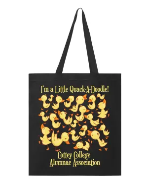Canvas Bag Cottey Alumnae Association Quack A Doodle