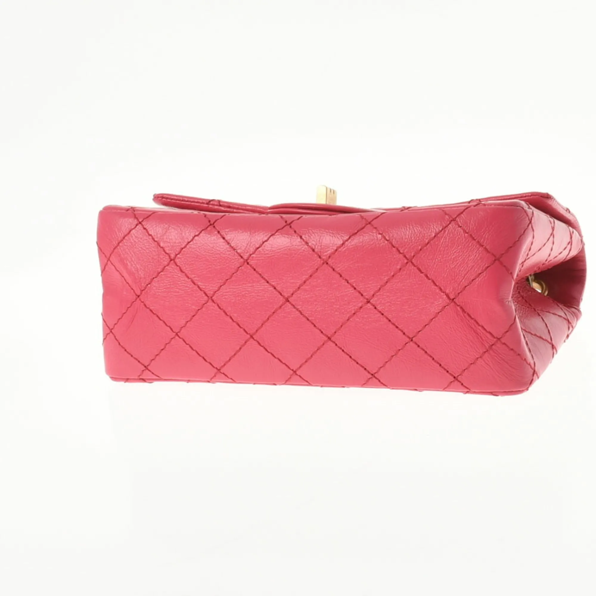 Chanel 2.55 chain pink tone ladies calf shoulder bag