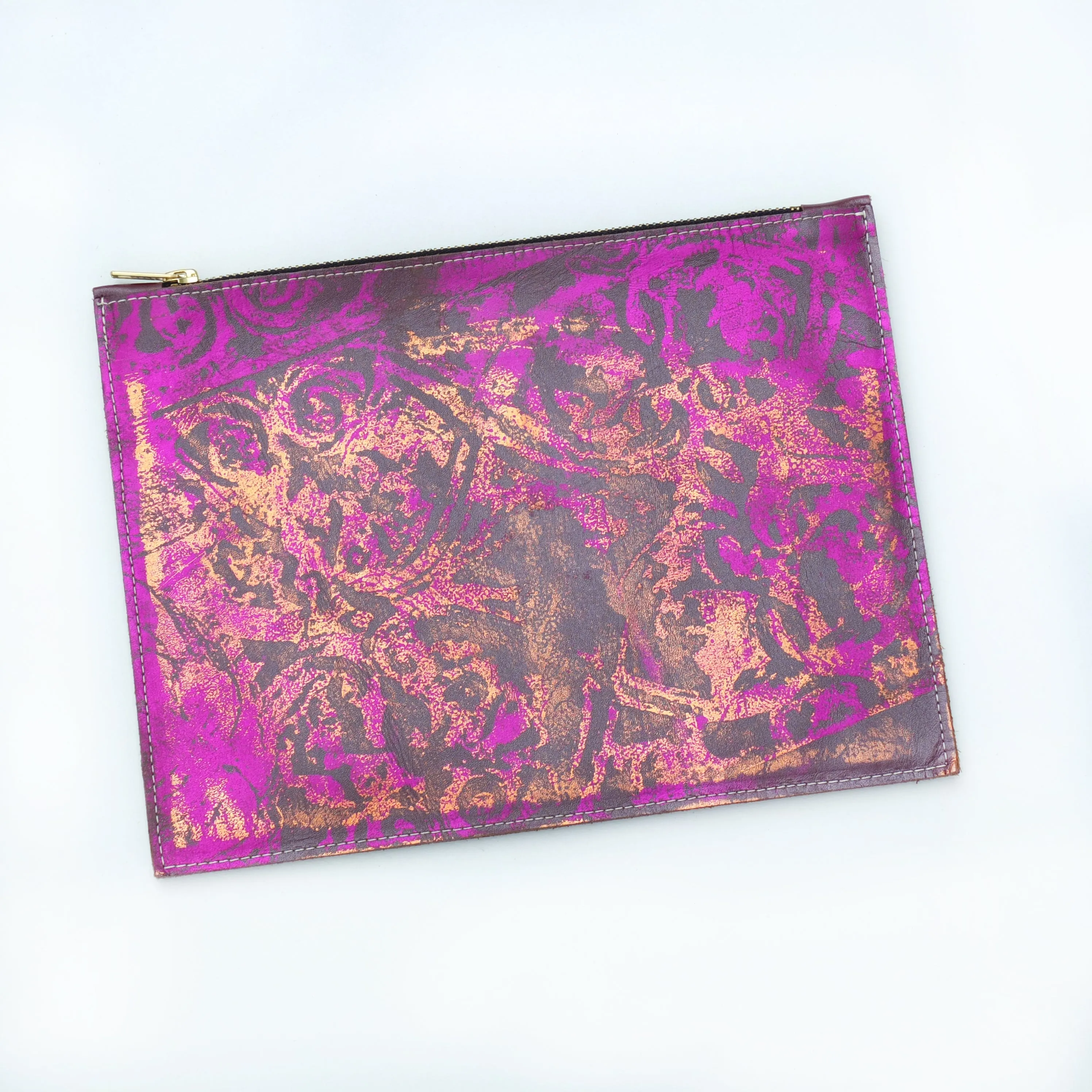 Chelsea Large Leather Clutches