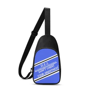 DCYG DEI Black ,White, & Blue Chest Bag