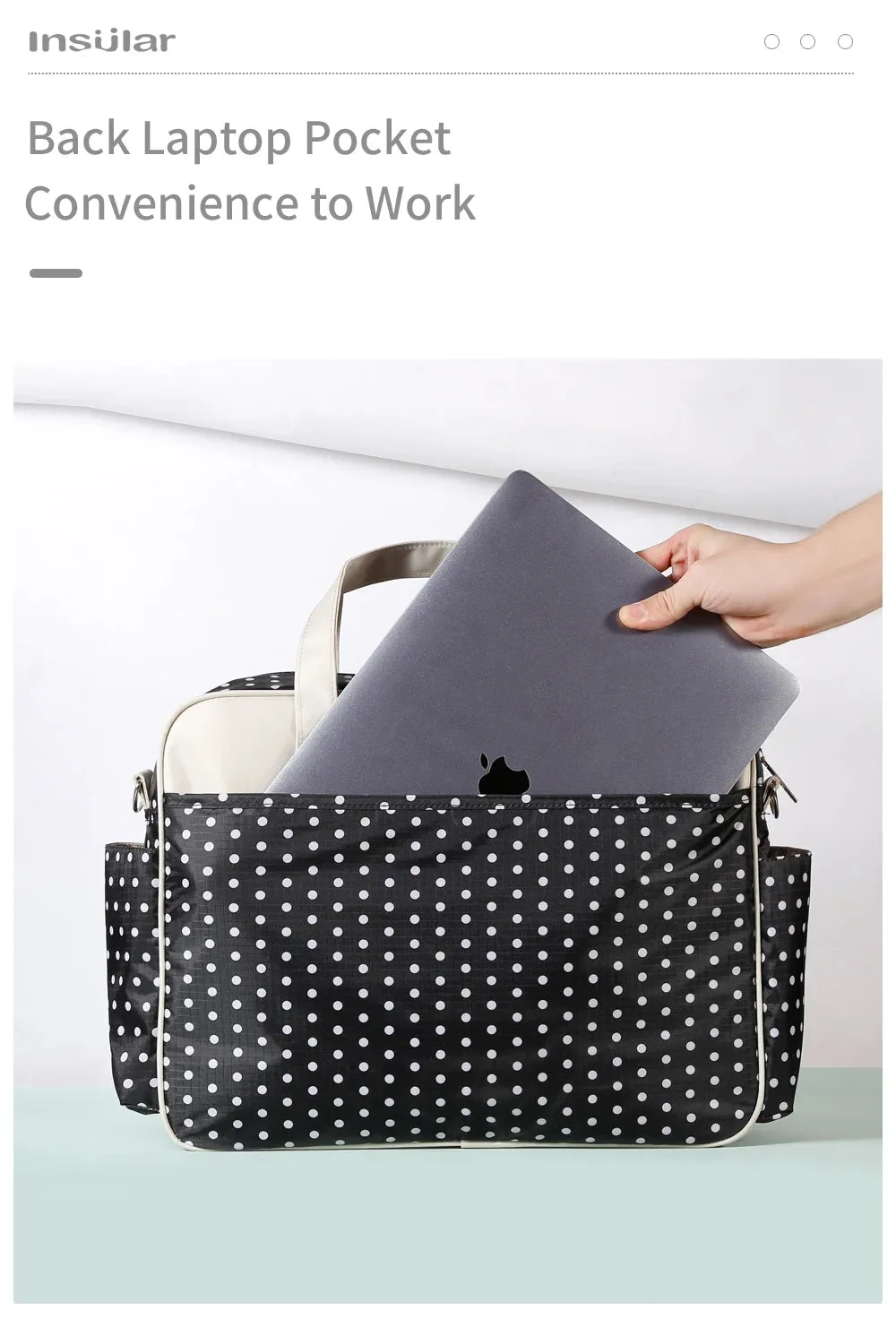 Diaper Tote waterproof Bag Large Capacity