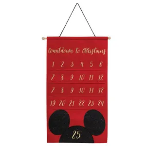 DISNEY FABRIC ADVENT CALENDAR MICKEY MOUSE