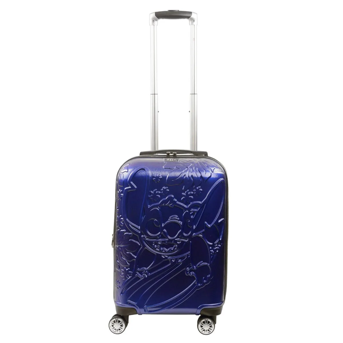 Disney Lilo & Stitch Surfing Molded 22.5" Suitcase Luggage, Blue