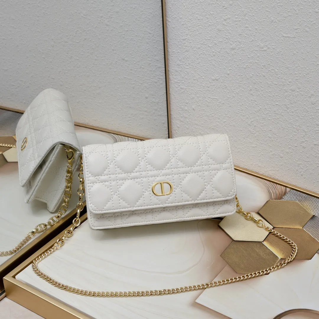DR320 Dior Caro Pouch / 8 x 4.5 x 1.5 inches