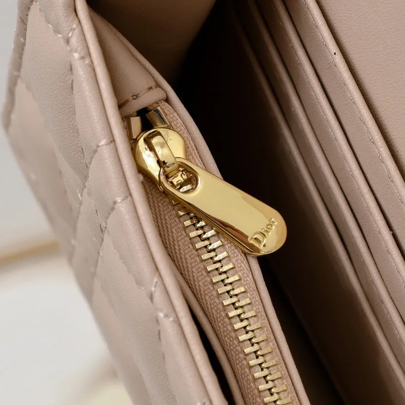 DR320 Dior Caro Pouch / 8 x 4.5 x 1.5 inches