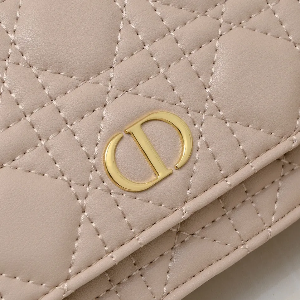 DR320 Dior Caro Pouch / 8 x 4.5 x 1.5 inches