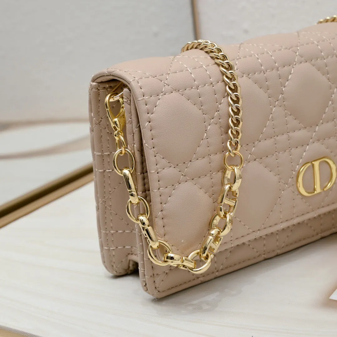 DR320 Dior Caro Pouch / 8 x 4.5 x 1.5 inches
