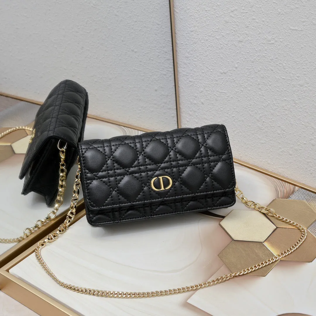 DR320 Dior Caro Pouch / 8 x 4.5 x 1.5 inches