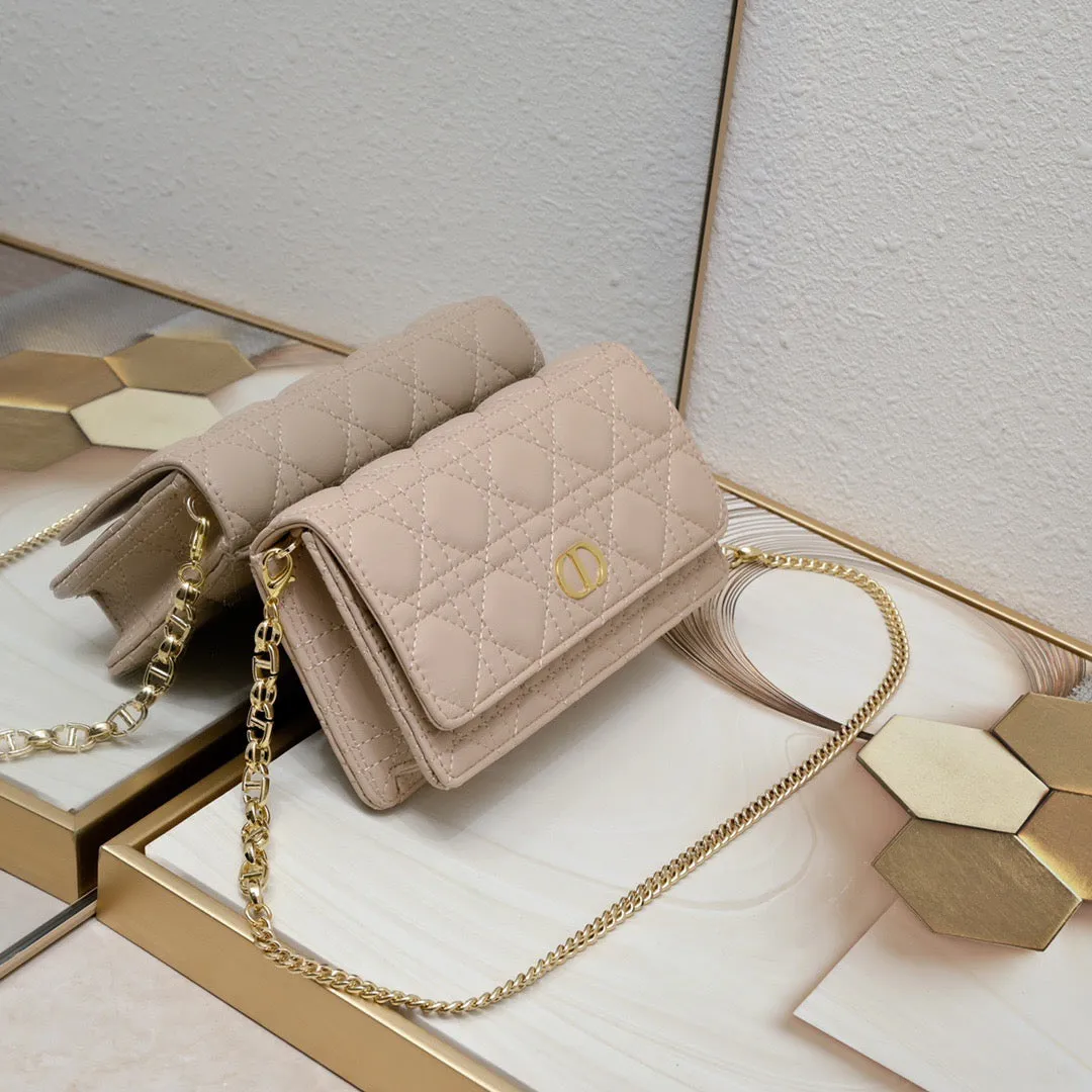 DR320 Dior Caro Pouch / 8 x 4.5 x 1.5 inches