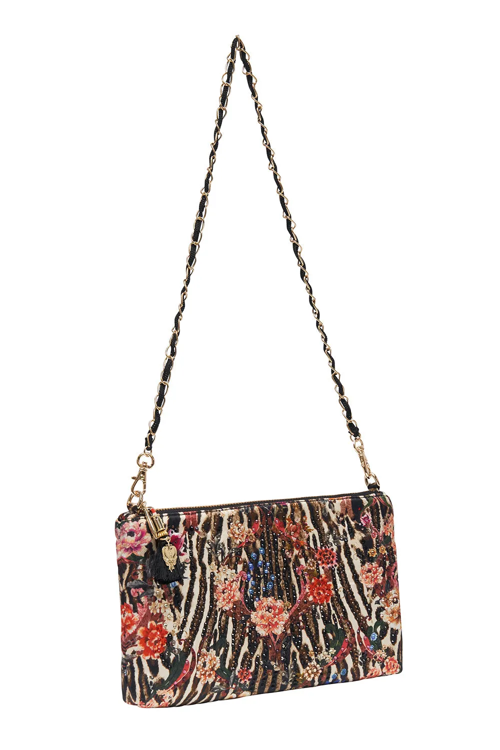 EMBELLISHED SATIN MINI BAG LIV A LITTLE