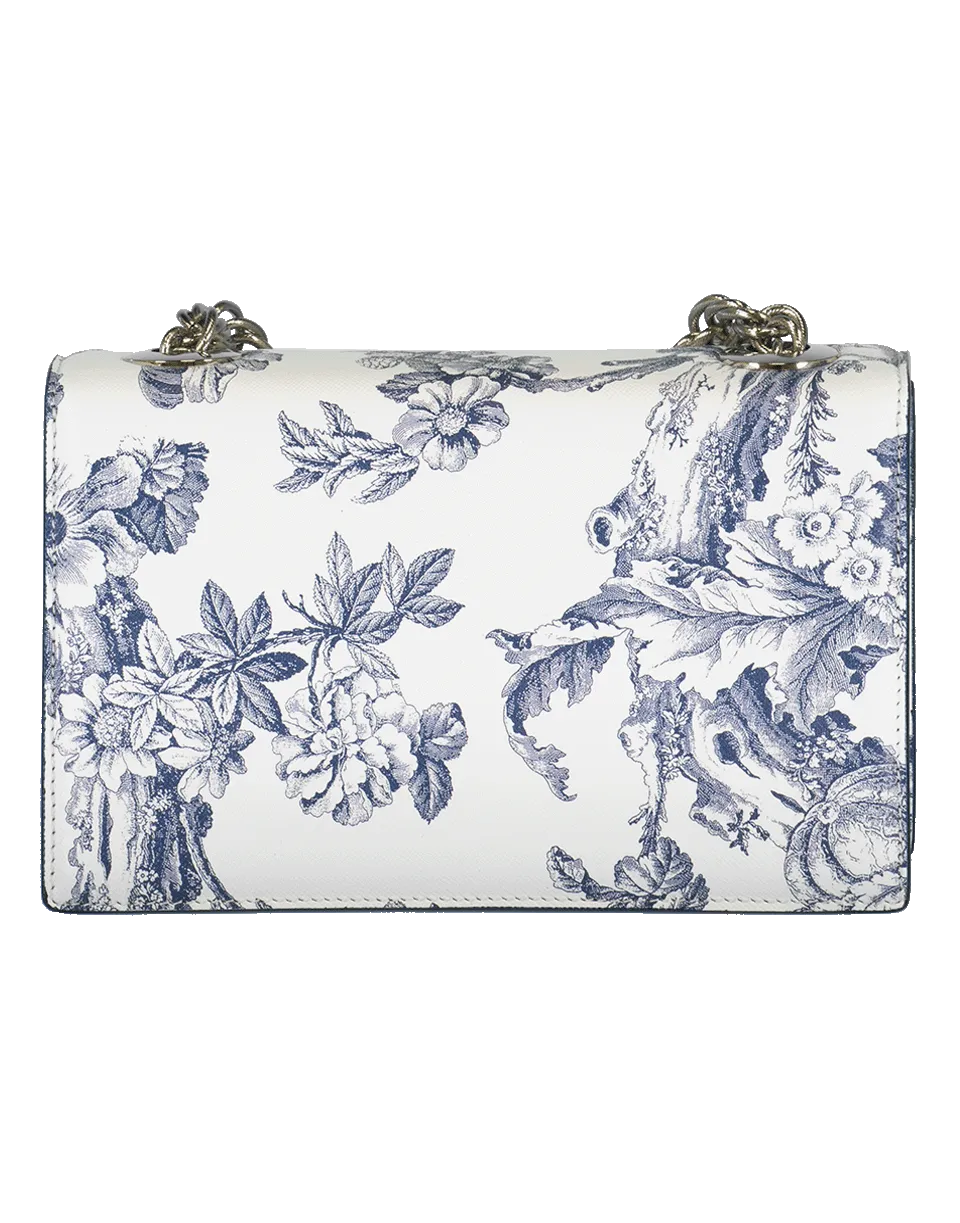 Floral Print Tro Handbag