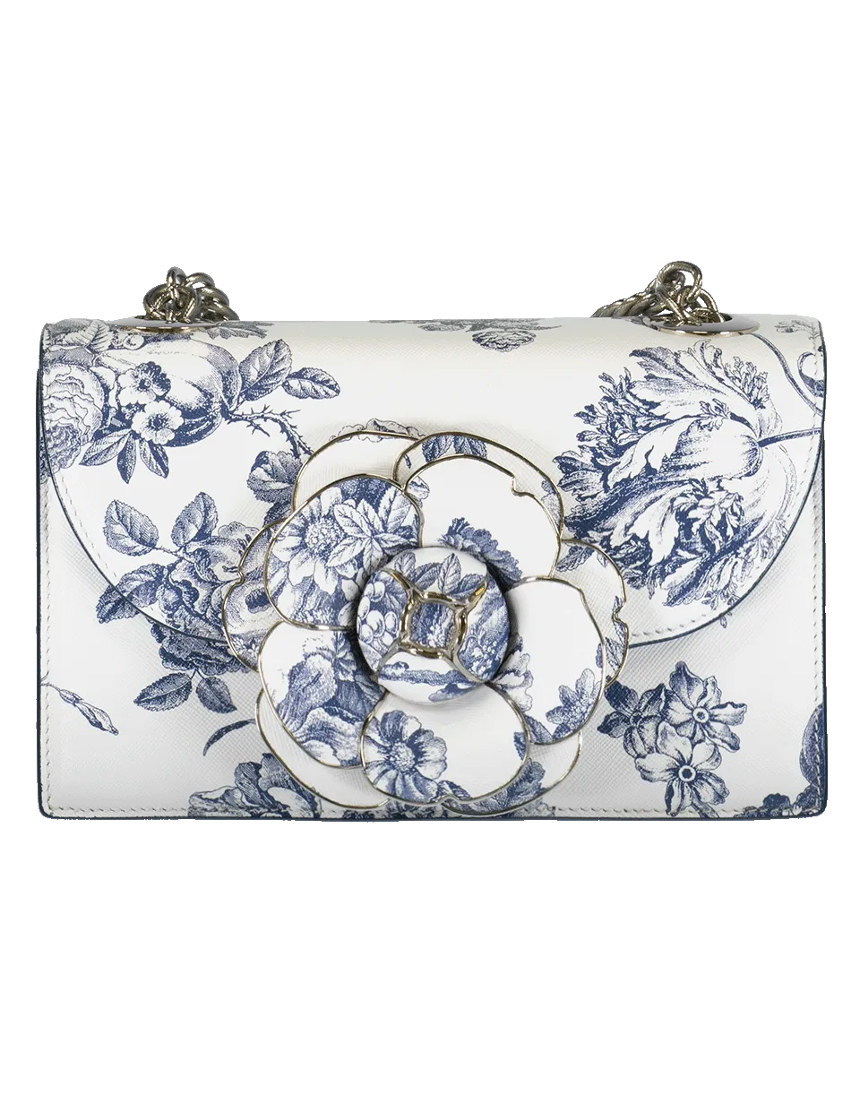 Floral Print Tro Handbag