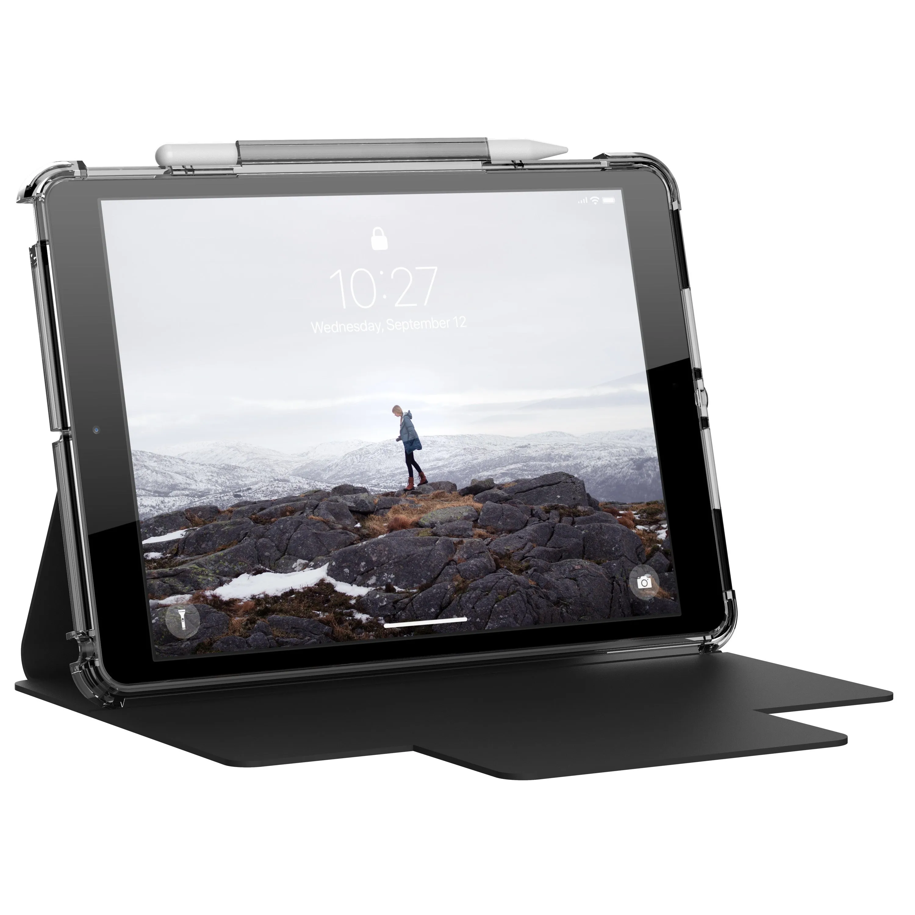 Funda para iPad Lucent [U] UAG Negro iPad 7/8 gen 10.2