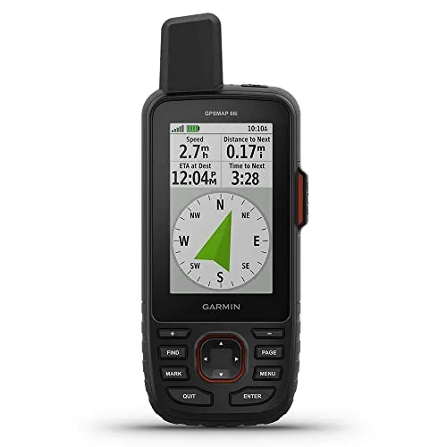 Garmin GPSMAP 66i Hiking GPS Tactical Bundle