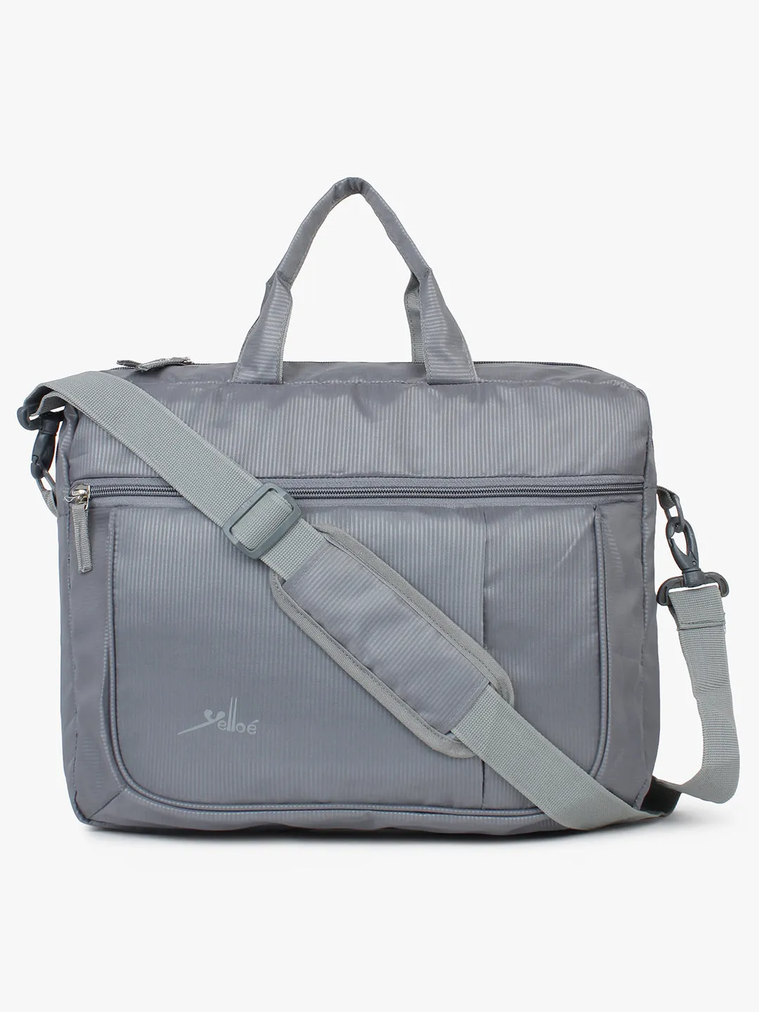 Grey Multi Compartment Laptop Bag