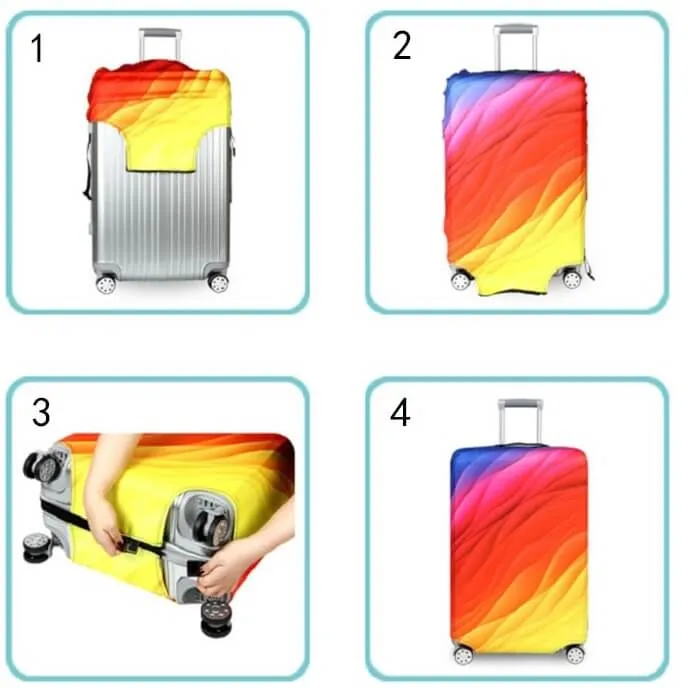 Leaning Tower | Standard Design | Luggage Suitcase Protective Cover