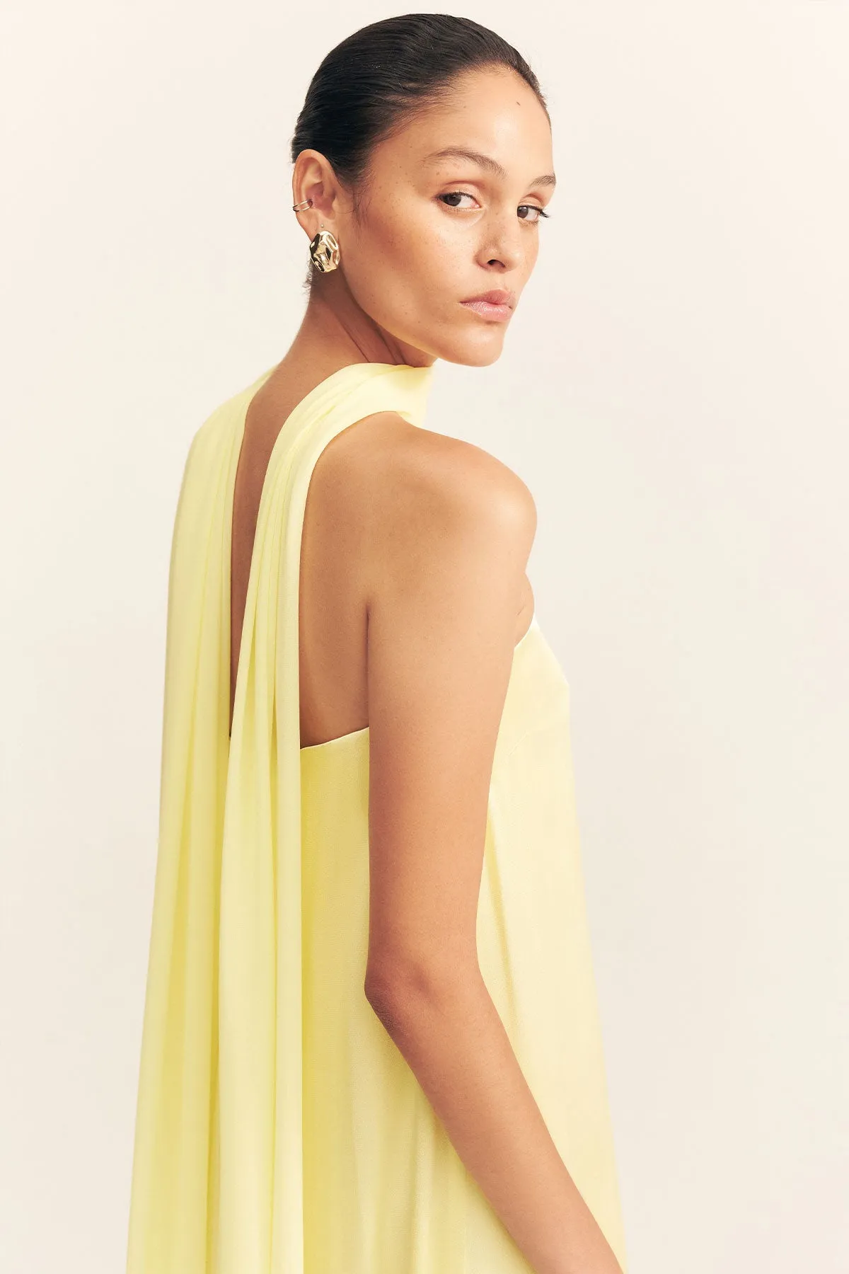 LUCENT SCARF - LEMON