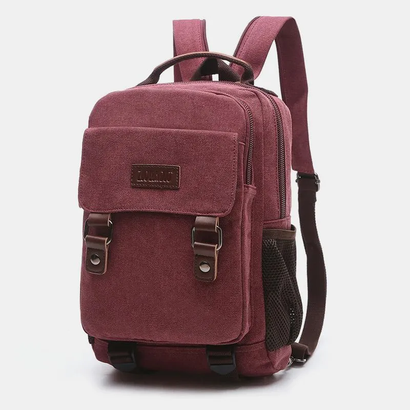 Messenger Bag Shoulder Sling Backpack Travel Rucksack