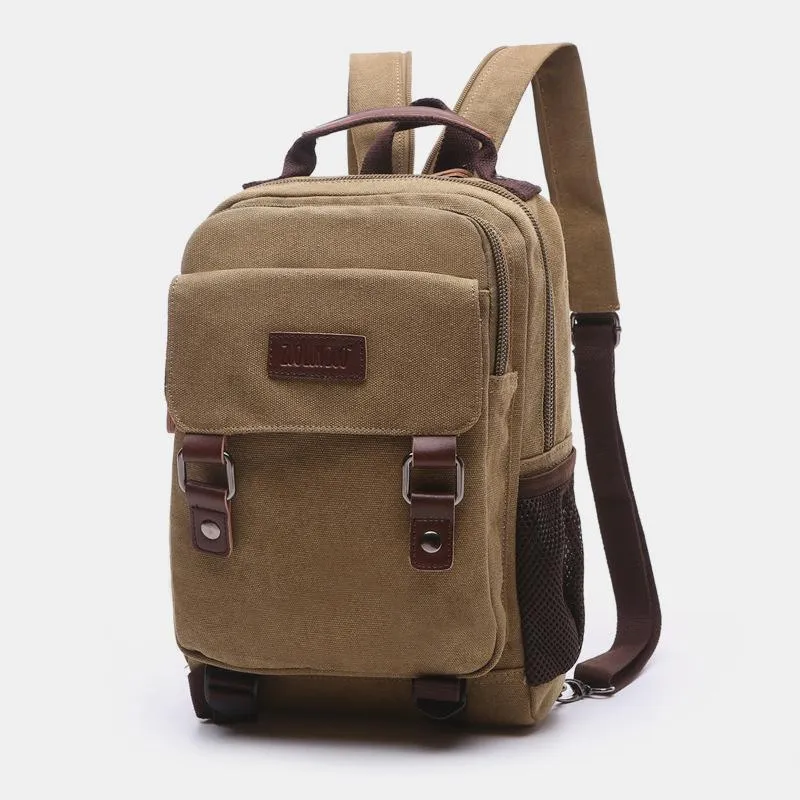 Messenger Bag Shoulder Sling Backpack Travel Rucksack