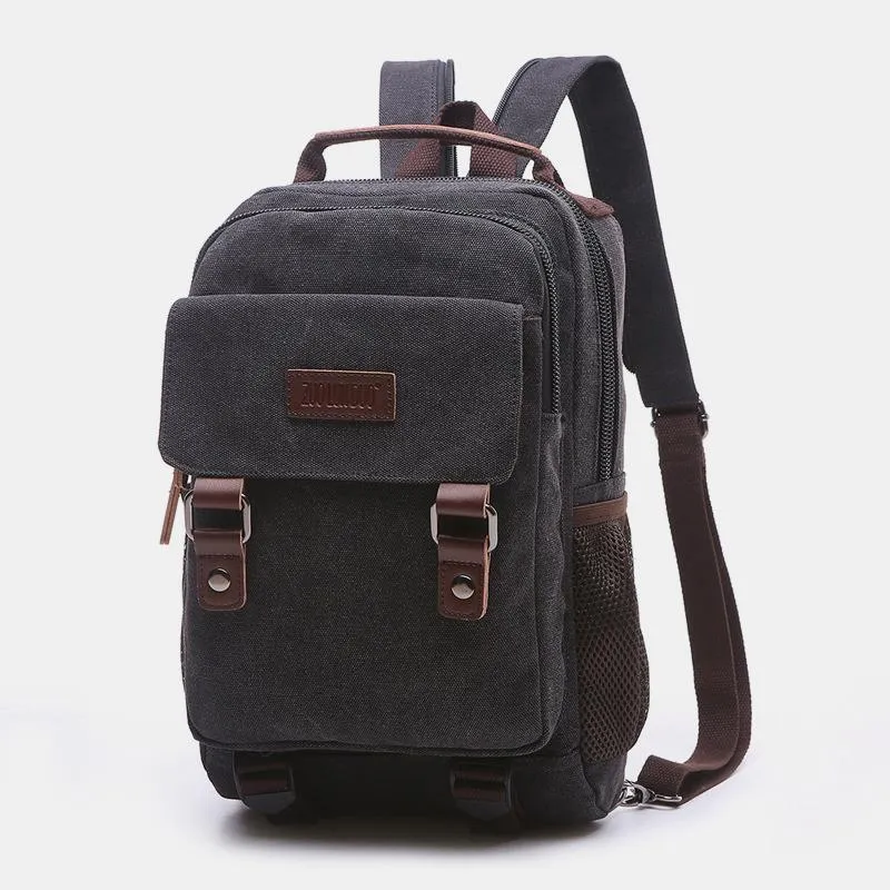 Messenger Bag Shoulder Sling Backpack Travel Rucksack