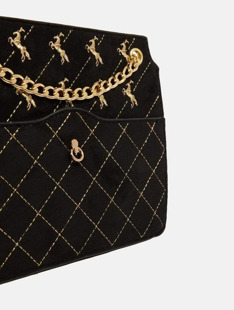 Midnight Filly Tote Bag