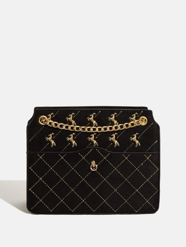 Midnight Filly Tote Bag