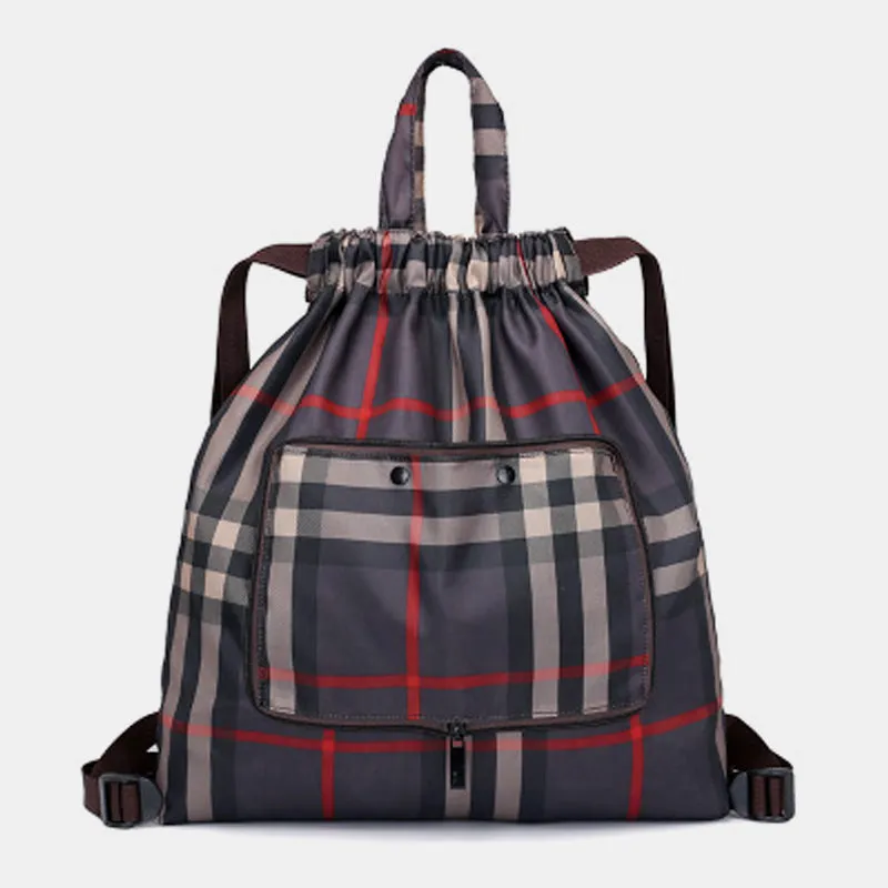 Multifunctional Foldable Backpack With Lanyard
