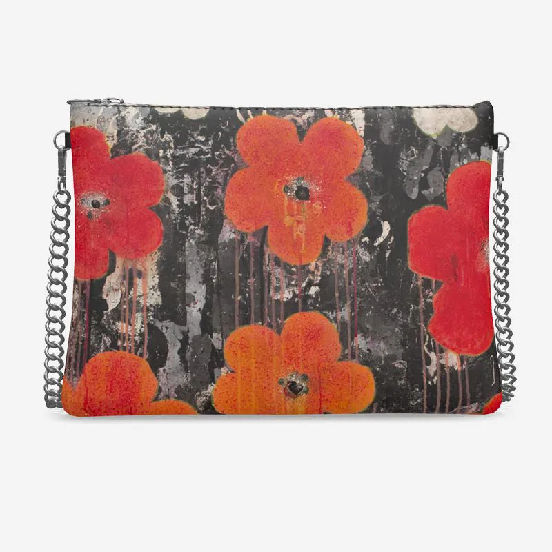 Pantone Poppies Crossbody Bag