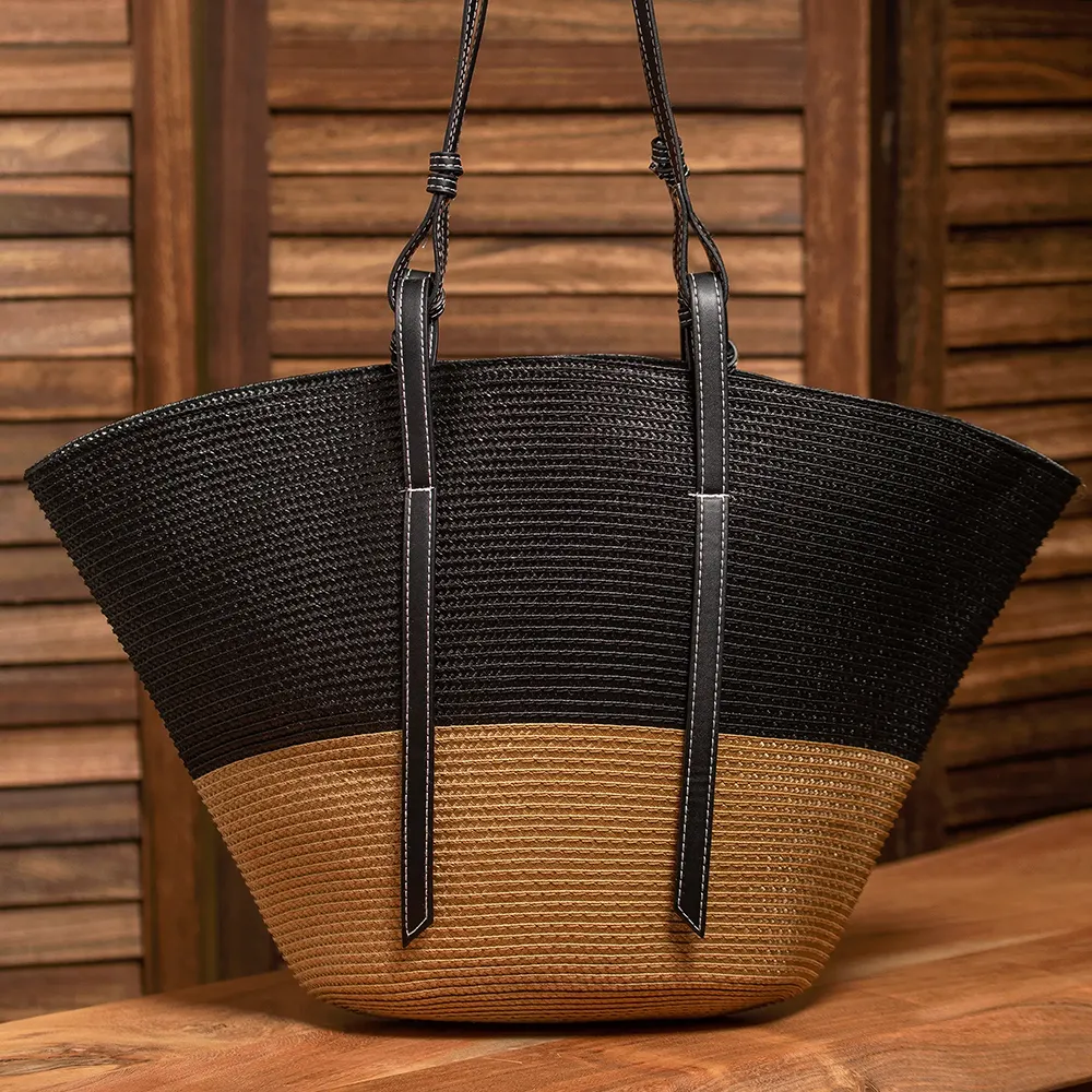 Paziye Straw Tote Bag