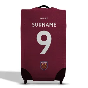 Personalised West Ham United FC Suitcase Cover (Medium)