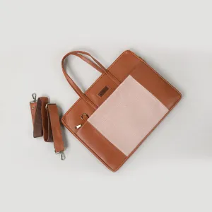 Rose gold Compact wonder Laptop Bag