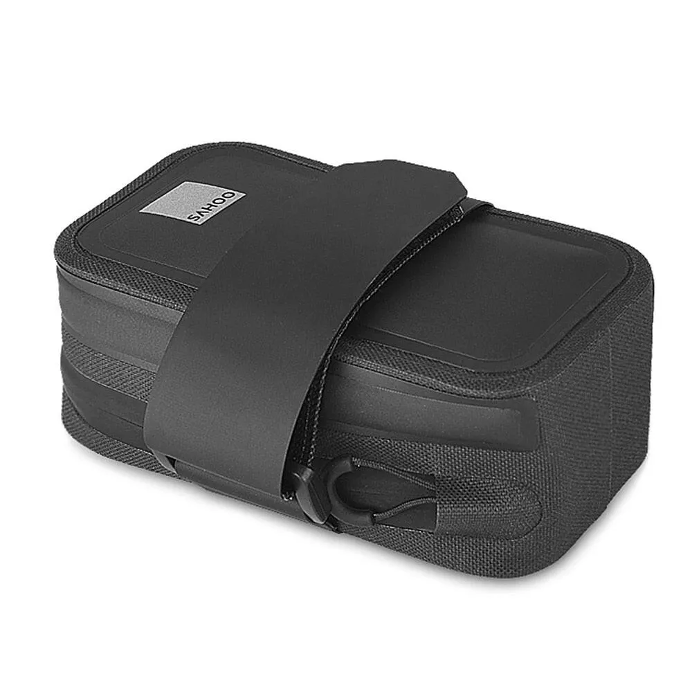 SAHOO Bicycle Saddle Bag Bike Bag Reflective Cycling Rear Seat Post Bag Large Capacity Tail Rear MTB Road Bike Accessories
