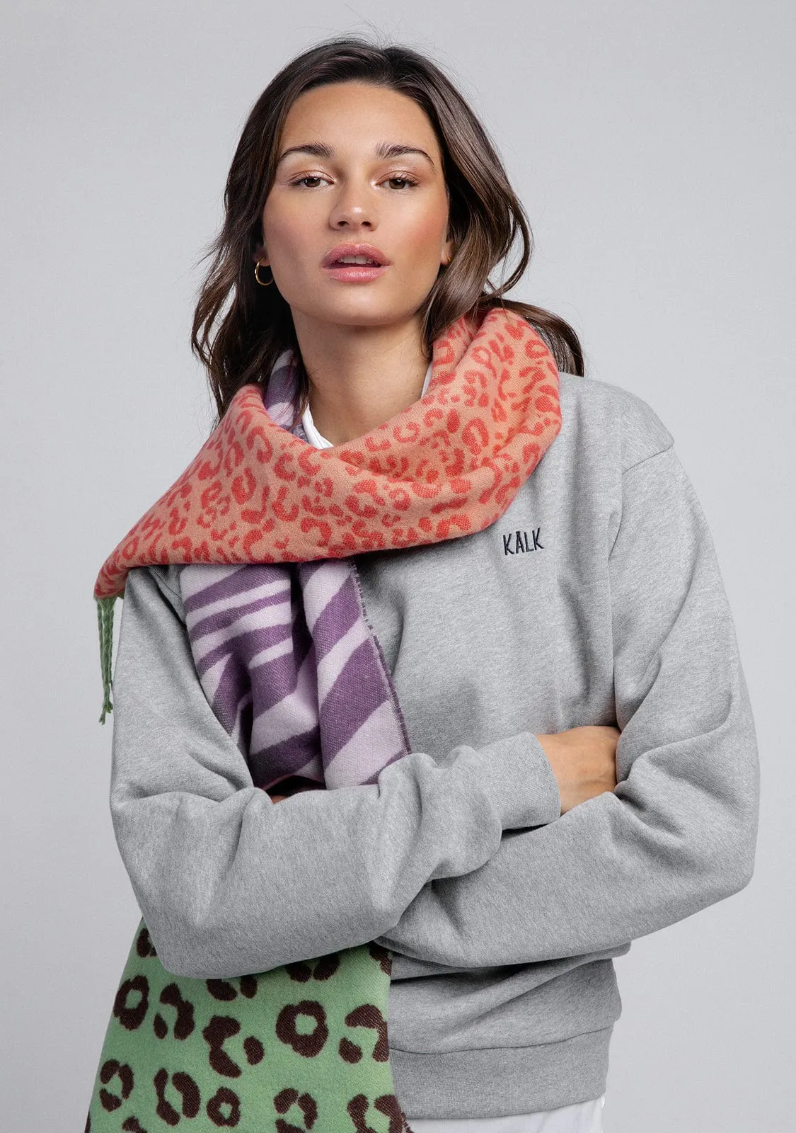 Scarf Melange Kalk