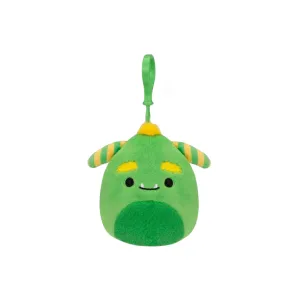 Squishmallows Halloween Callum the Green Monster Keychain