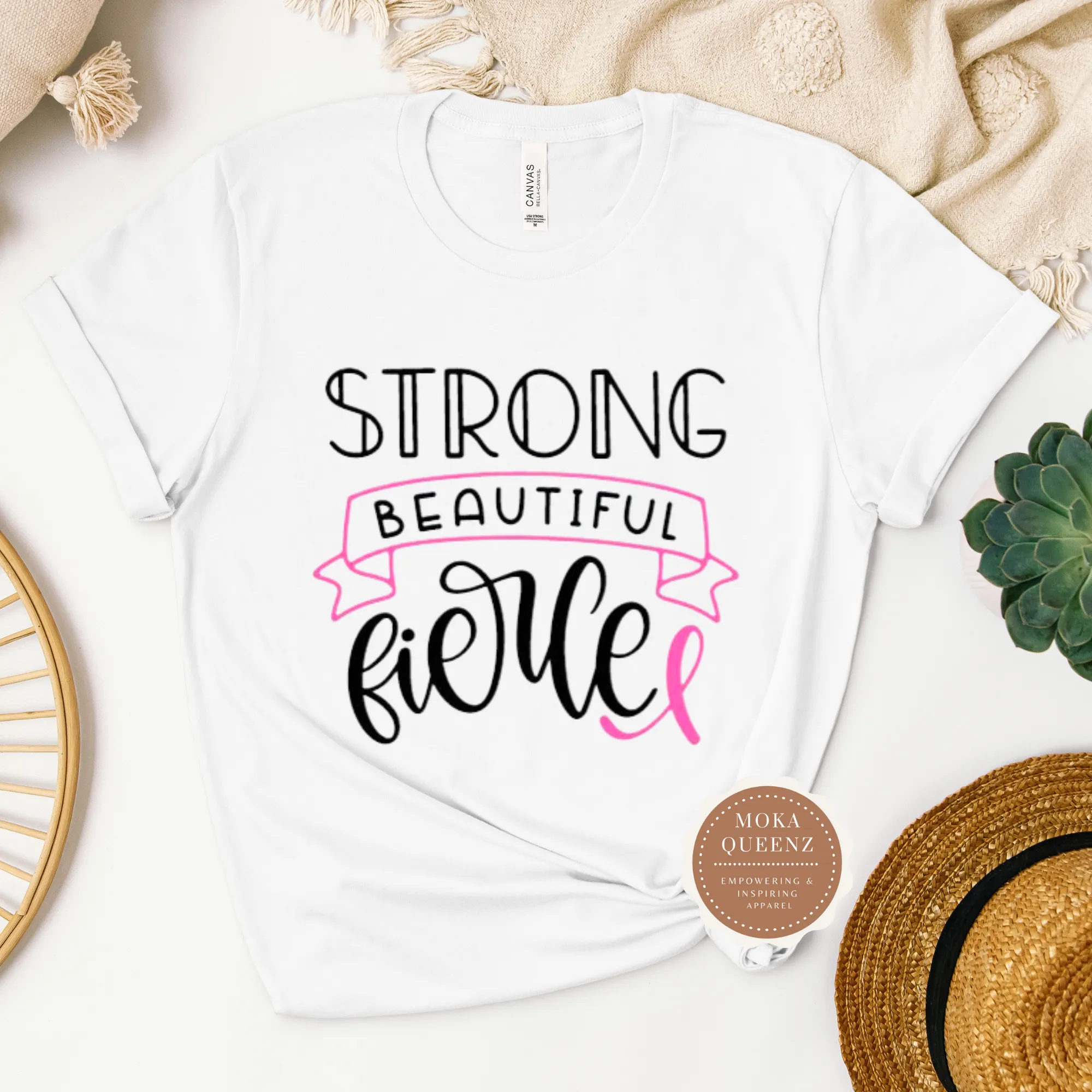 Strong and Beautiful Cancer Shirt