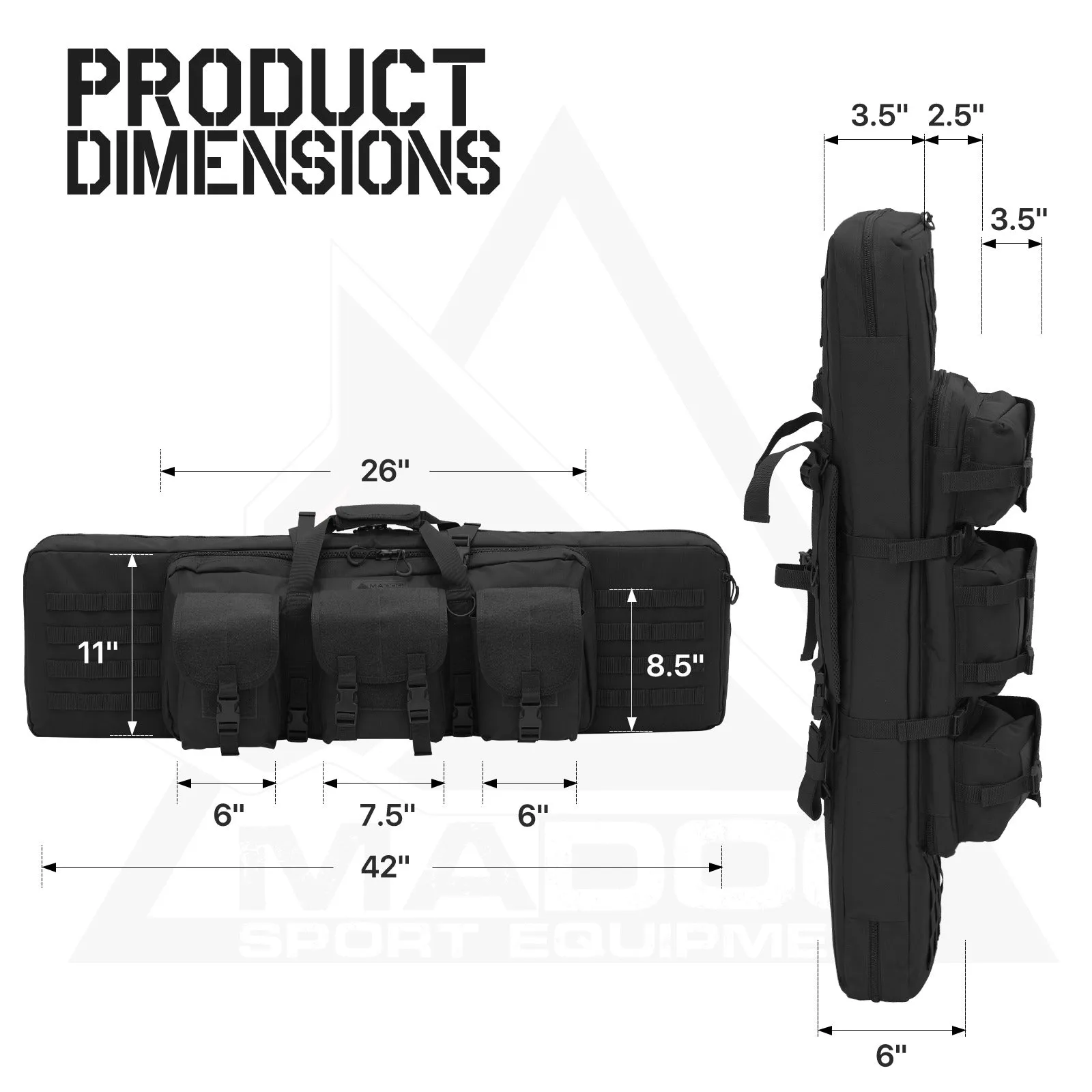 Tactical Gun Bag - 42'' Length