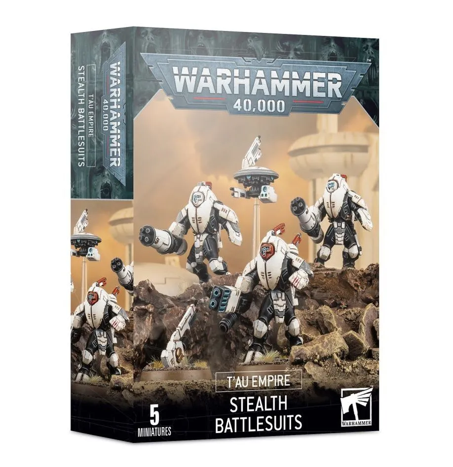 T'au Empire: Stealh Battlesuits
