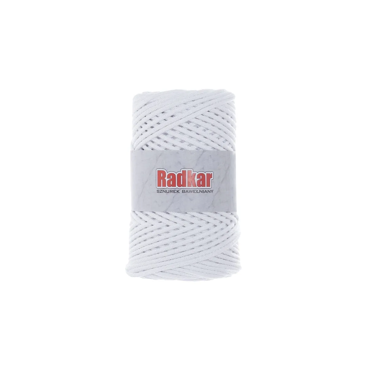 White 000 3mm cotton cord