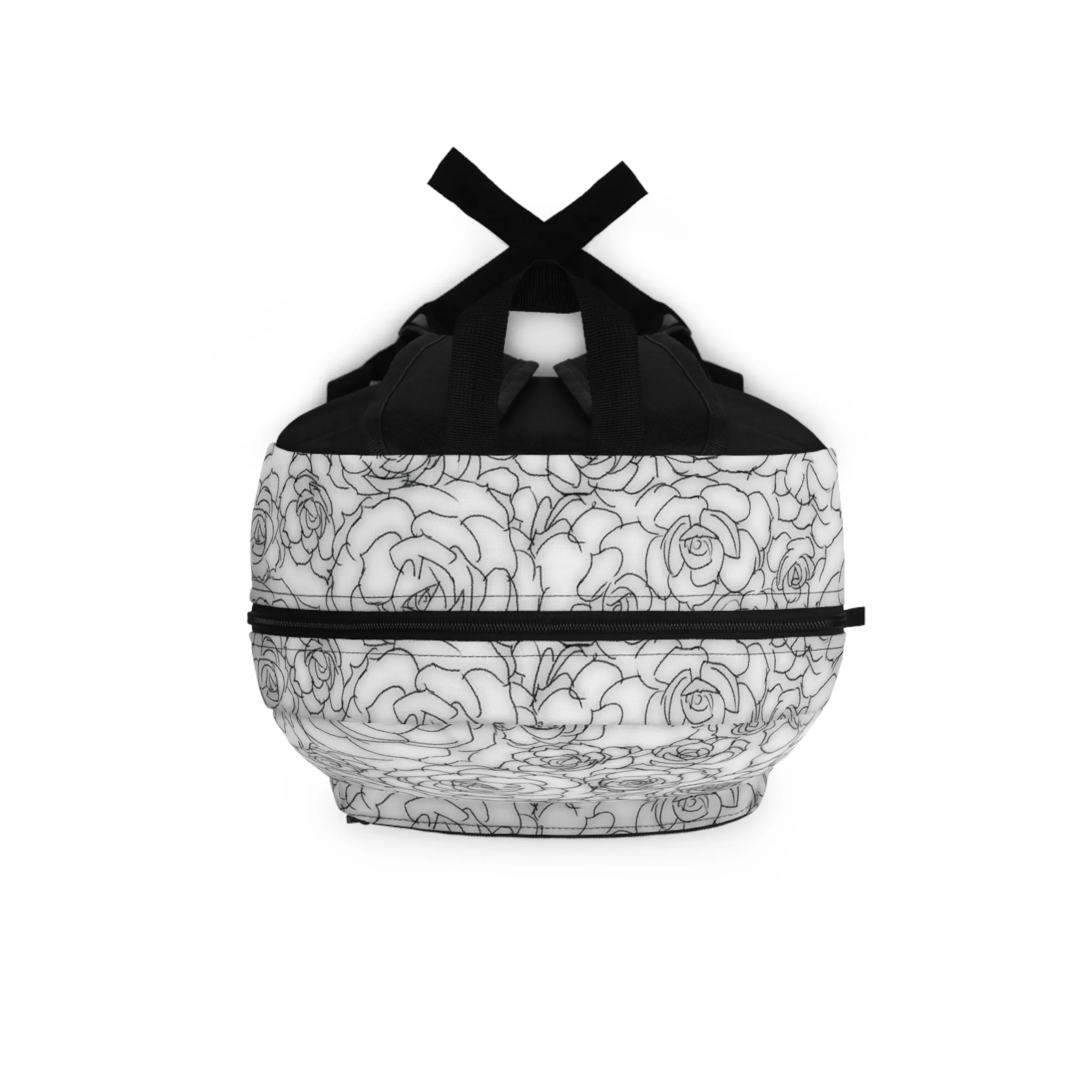 White Succulent Backpack